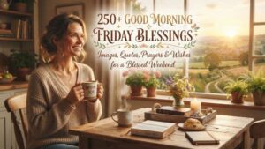 250+ Good Morning Friday Blessings, Images, Quotes, Prayers & Wishes for a Blessed Weekend